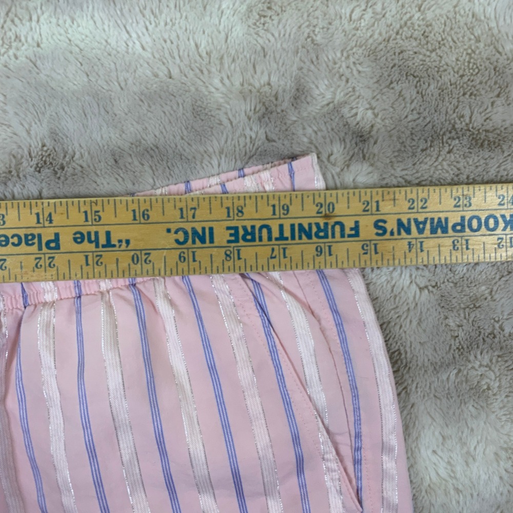 Abercrombie & Fitch Trevor Project Mens‎ XXL Pink Metallic Stripe Shorts Lounge - Picture 5 of 10